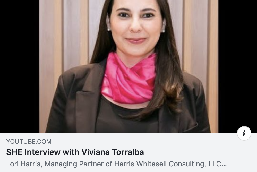 Harris Whitesell Consulting SHE Has Something To Say Viviana Torralba