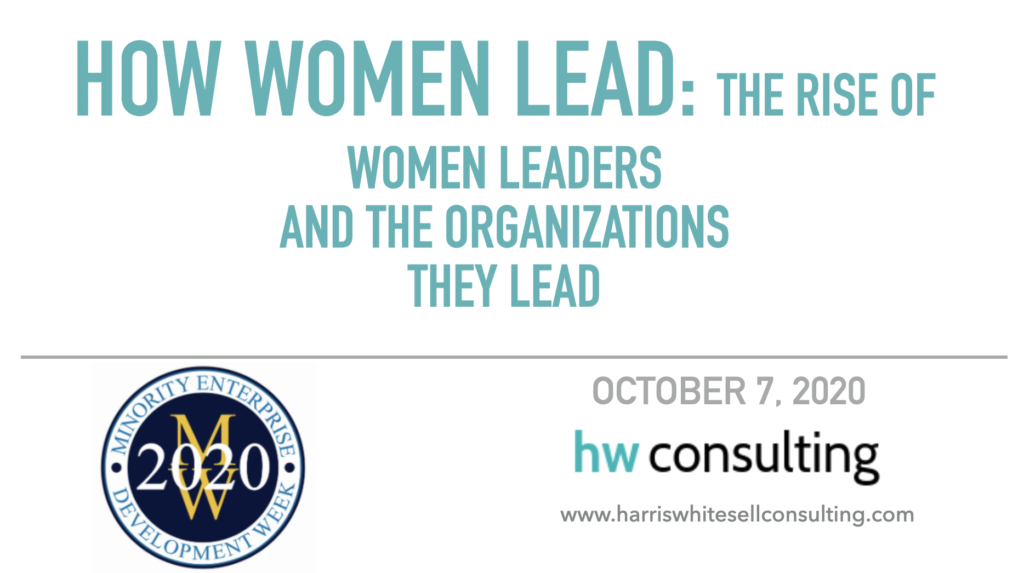 Harris Whitesell Consulting Cape Fear MED Week How Women Lead