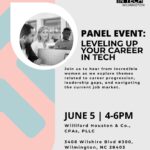 Carolina Women+ in Tech Panel Event Leveling Up Your Career in Tech